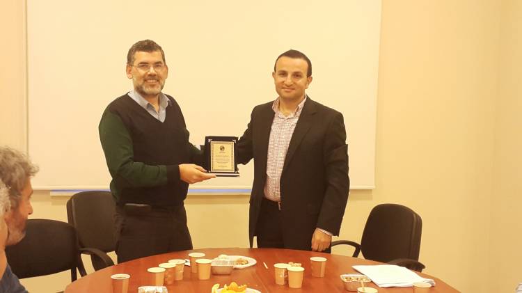 FEDEK Kalite Akreditasyon Sürecinde Katkıya teşekkür ve plaket toplantısı yapıldı